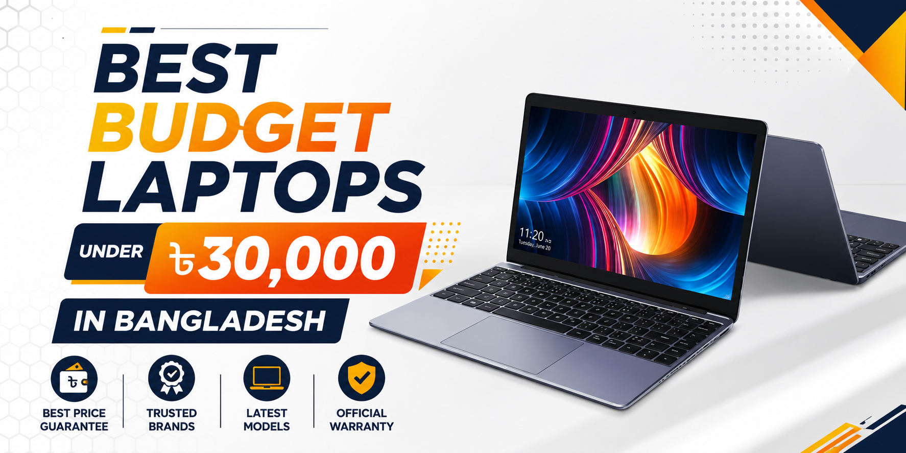 Best Laptop Under 30000 in Bangladesh: Top 5 Budget Laptops for Students and Office Users in 2025 Published: July 2026