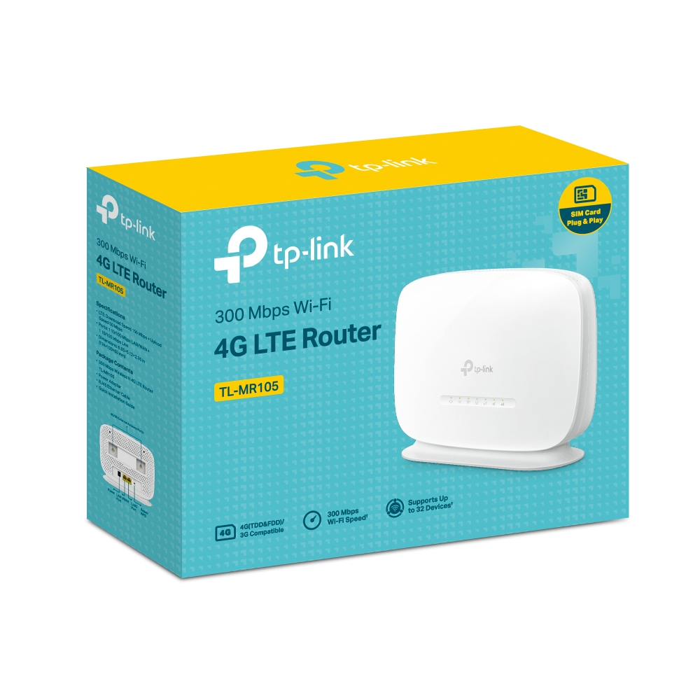TP-Link TL-MR105 300Mbps 4G LTE Route