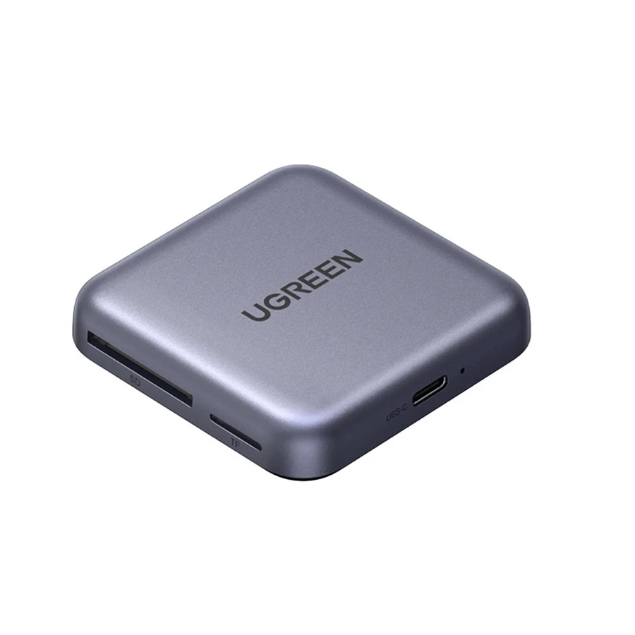 UGREEN 3-in-1 Magnetic USB-C Card Reader cm898 (65095)-iosbd