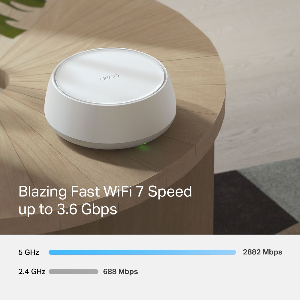 BE3600 Whole Home Mesh WiFi 7 System Tp-Link
