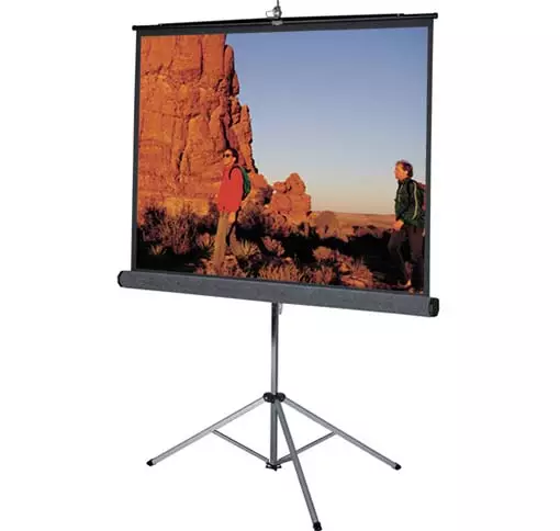 Apollo 70 Inch x 70 Inch Tripod Projector Screen