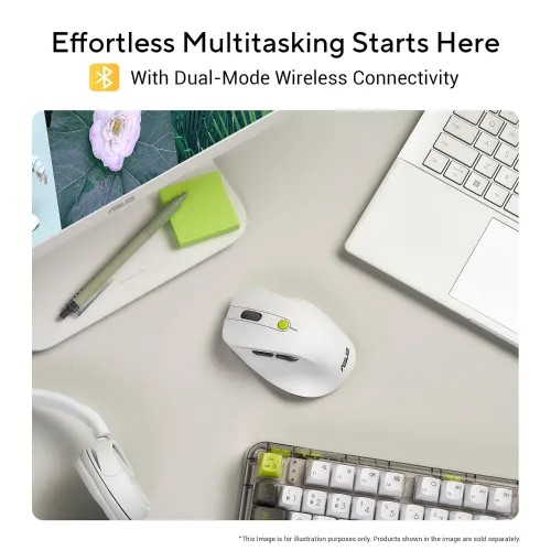 Asus MD105 Ergonomic Wireless Mouse-IOSBD