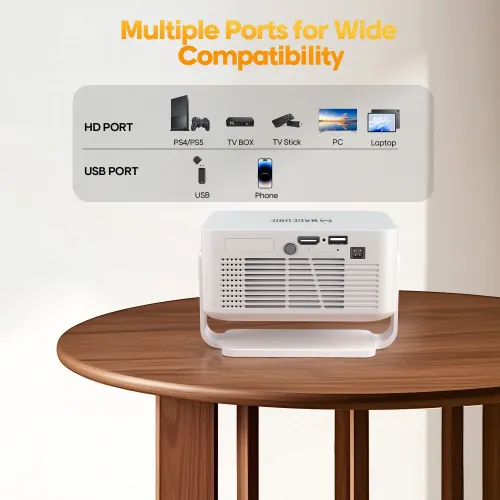 Magcubic Projector HY300Max 400 ANSI Android 14 Portable