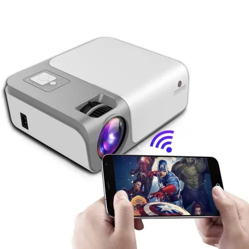 Cheerlux Projector C50 3800 Lumens Wi-Fi Mini LED