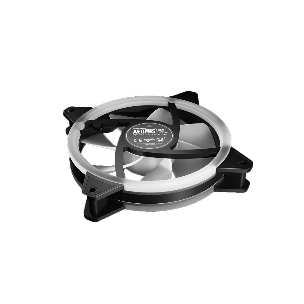 Gamdias AEOLUS M2 1203 Lite 120mm RGB PC Case & Radiator Fan (3 Fans Pack)