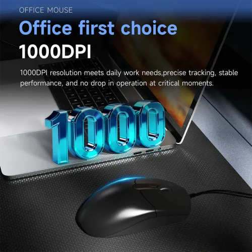 AJAZZ NJ01 Optical Wired Mouse