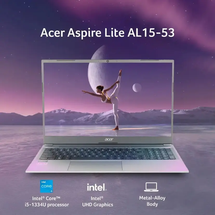 Acer Aspire Lite AL15-53 Core i5 1334U 15.6" FHD Laptop