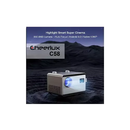 Cheerlux Projector C58 6000 Lumens LCD Multimedia