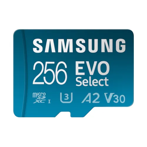 Samsung EVO Select 256GB microSDXC Memory Card with Adapter-IOSBD