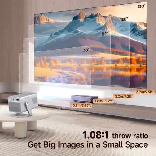 Magcubic Projector X7 1000 ANSI Android 14 Home Theater