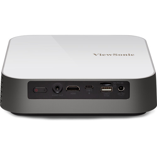 ViewSonic Projector M2e 1000 Lumens Smart Built-in Wi-Fi 1080p Portable Android Mini