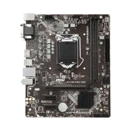 MSI H310M PRO-VDH Intel 9th Gen Motherboard