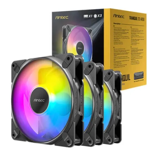 Antec Tranquil 120 ARGB 3-in-1 Casing Fan iosbd
