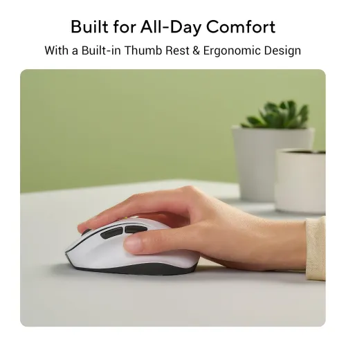 Asus MD105 Ergonomic Wireless Mouse-IOSBD