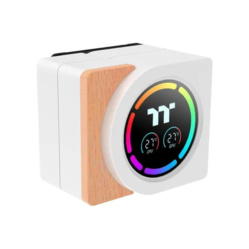 Thermaltake LB360-S ARGB Sync Snow Edition 360mm AIO Liquid CPU Cooler With Display