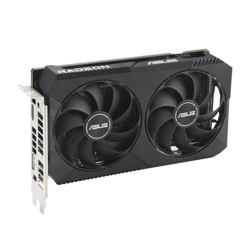 ASUS Dual Radeon RX 6500 XT V2 OC Edition 4GB GDDR6 Graphics Card