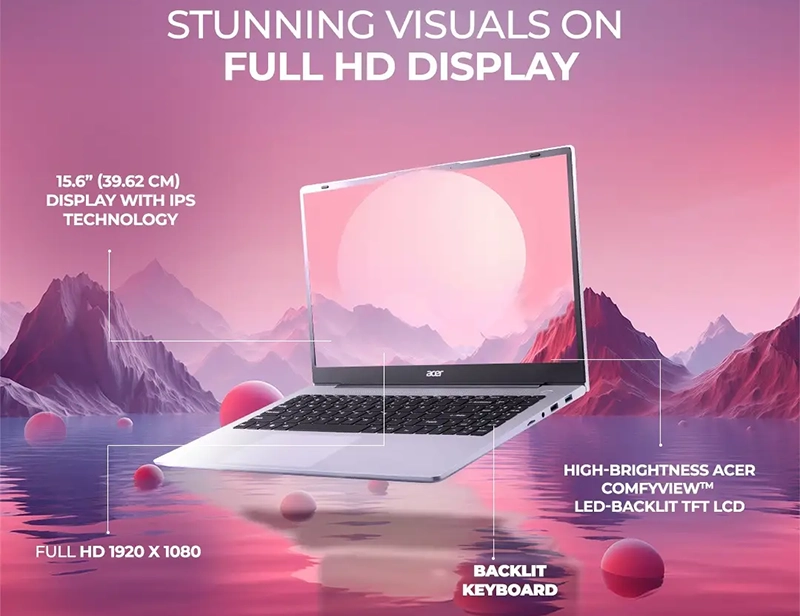 Acer Aspire 15 AS15-42-R7 Ryzen 7 7730U 15.6" FHD Laptop iosbd