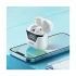 BWOO BO-BW50 White TWS Bluetooth Earbuds with Digital Display