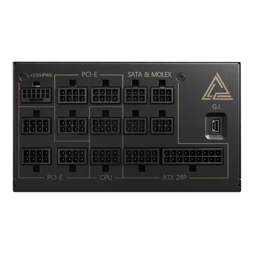 MSI MEG Ai1300P PCIE5 1300W 80 Plus Platinum Fully Modular Power Supply