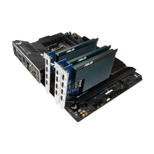 Asus Geforce GT 730 2GB GDDR5 Graphics Card with 4 HDMI Ports