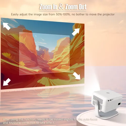 Magcubic Projector L018 650 ANSI Android 14 Portable