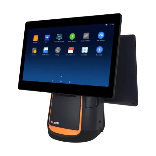 Sunmi T2 15.6"+15.6" FHD Touch POS terminal with Printer-IOSBD