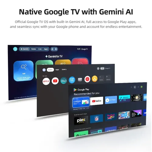 AUN Projector U001 Pro 1000 ANSI Lumens 4K Android
