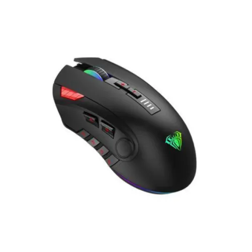 AULA H-512 Backlit 12 Buttons Wired Gaming Mouse-IOSBD