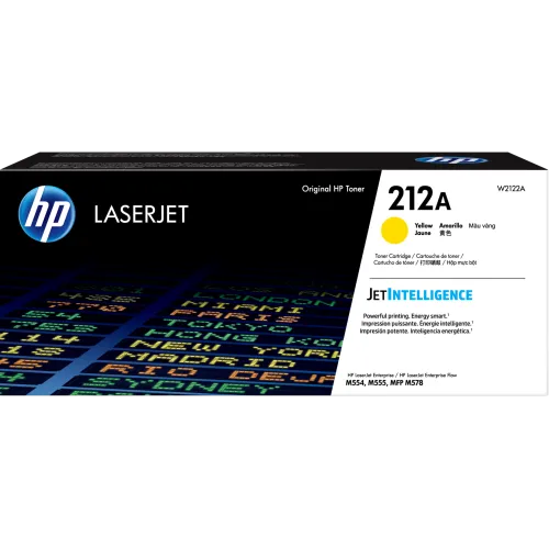 HP 212A Yellow Original Laser Toner Cartridge-IOSBD