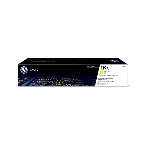 HP 119A Yellow Original LaserJet Toner Cartridge-IOSBD