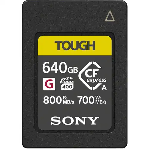 Sony CFexpress Type A TOUGH 640GB Memory Card-IOSBD