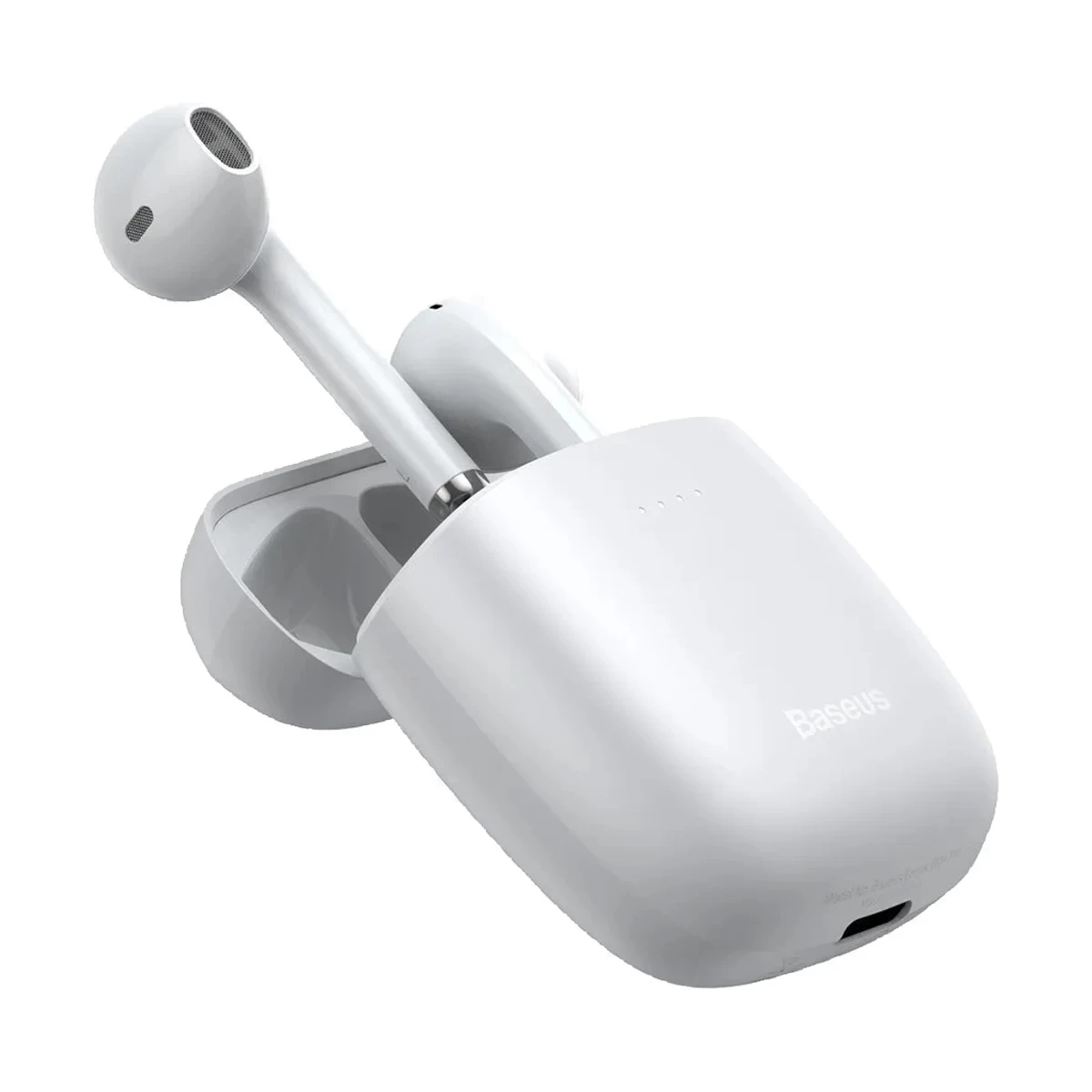 Baseus Encok W04 Pro In-ear True Wireless White Earphone #NGW04P-02-IOSBD