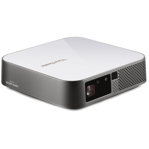 ViewSonic Projector M2e 1000 Lumens Smart Built-in Wi-Fi 1080p Portable Android Mini