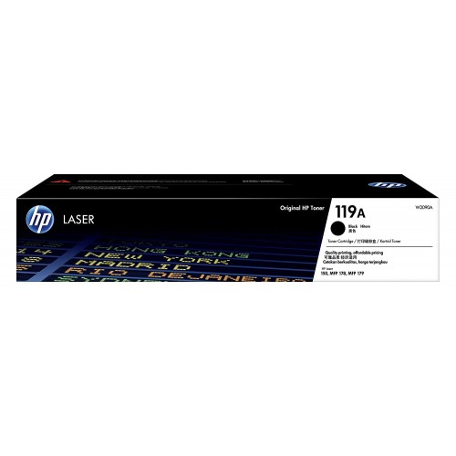 HP 119A Black Original LaserJet Toner Cartridge-IOSBD