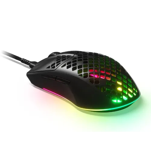 SteelSeries Aerox 3 (2022) Onyx RGB Gaming Mouse-IOSBD