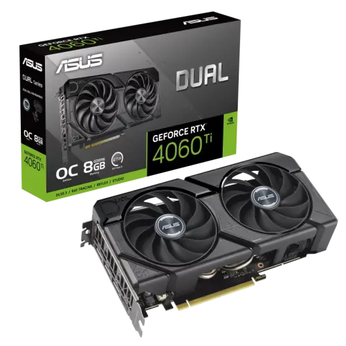 ASUS Dual GeForce RTX 4060 Ti EVO OC Edition 8GB GDDR6 Graphics Card