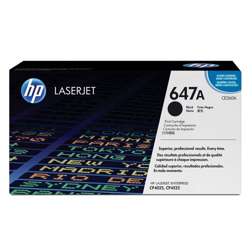 HP 647A Black Original LaserJet Toner Cartridge-IOSBD