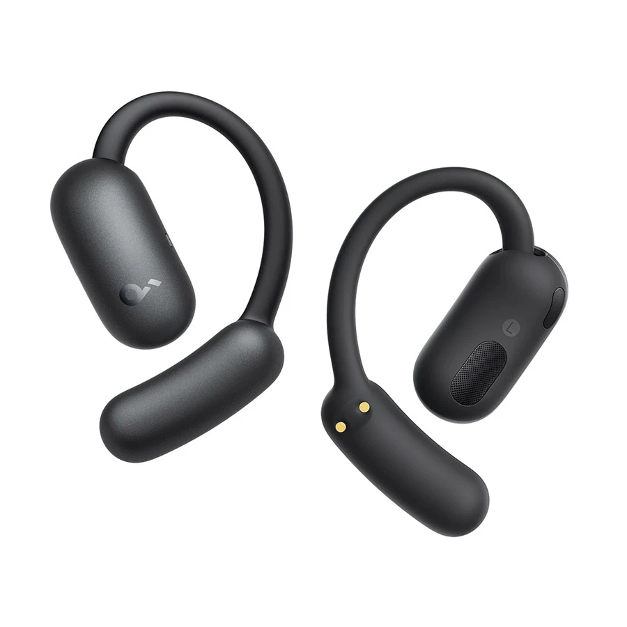 Anker Soundcore AeroFit 2 Black Bluetooth Open-Ear Earbuds-iosbd
