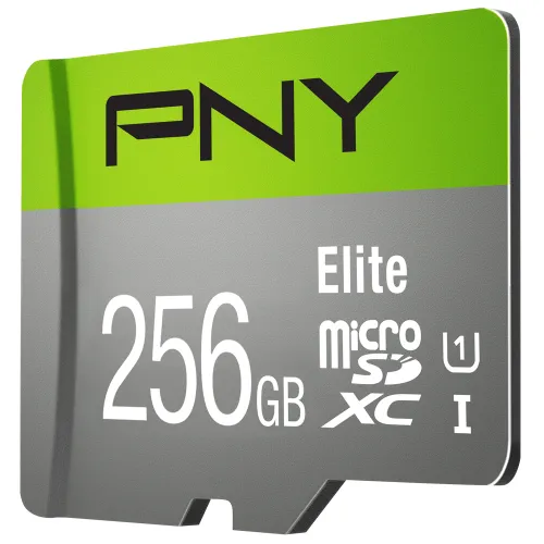 PNY Elite 256GB Class-10 Micro SD Memory Card-IOSBD