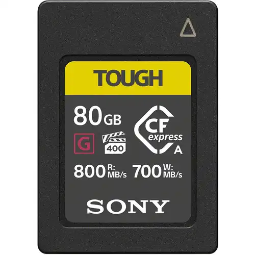 Sony CFexpress Type A TOUGH 80GB Memory Card-IOSBD