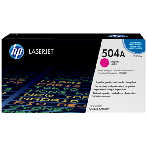 HP 504A Magenta Original LaserJet Toner Cartridge-IOSBD