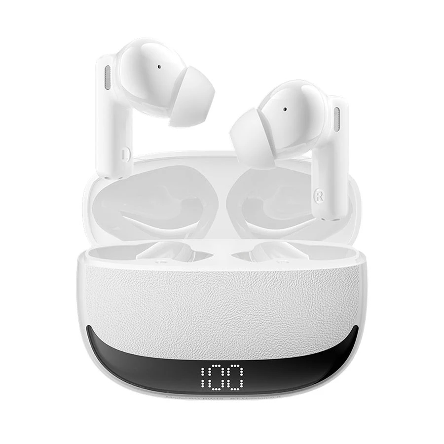 BWOO BO-BW40 ANC & ENC White TWS Bluetooth Earbuds