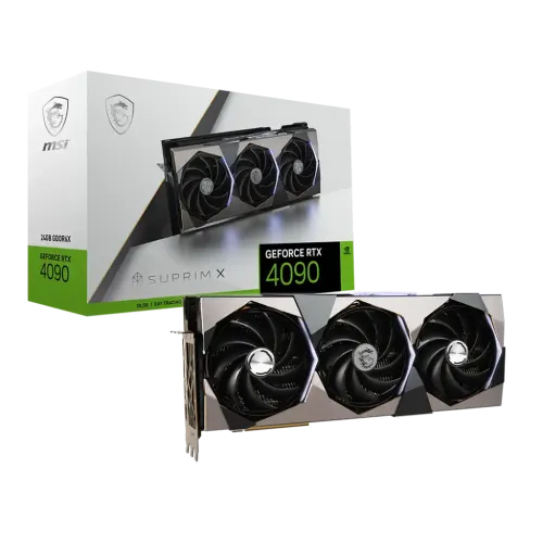 MSI GeForce RTX 4090 SUPRIM X 24G GDDR6X Graphics Card
