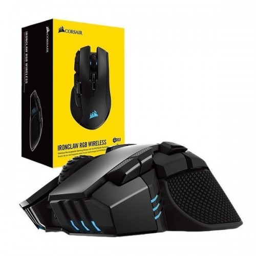 Corsair Ironclaw Wireless Bluetooth USB Gaming Mouse Black-IOSBD