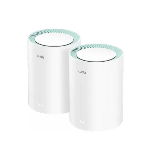 Cudy M1500 AX1500 Dual Band Wi-Fi 6 Mesh Router (2 Pack)
