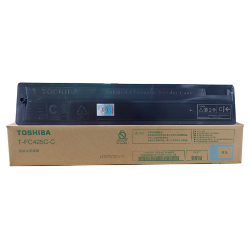 Toshiba T-FC425C-C Cyan Original Toner-IOSBD