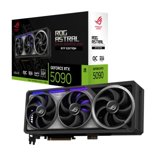 ASUS ROG Astral GeForce RTX 5090 32GB GDDR7 BTF OC Edition Graphics Card