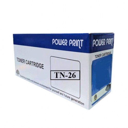 Power Print TN-26X Black Toner-IOSBD