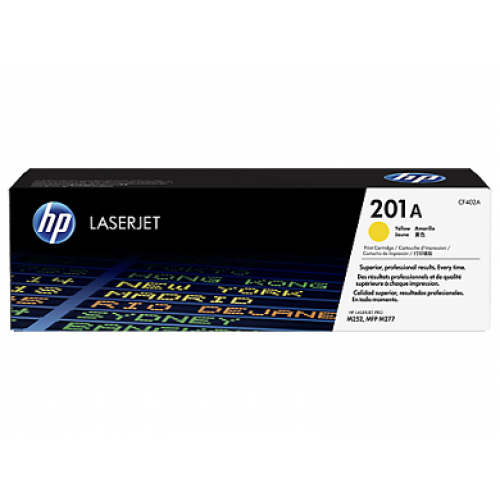 HP 201A Yellow Original LaserJet Toner Cartridge For CLJ 252N Printer-IOSBD