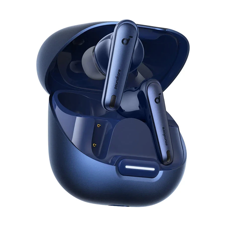 Anker Soundcore Liberty 4 NC ANC Navy Blue Bluetooth Earbuds #A3947H31